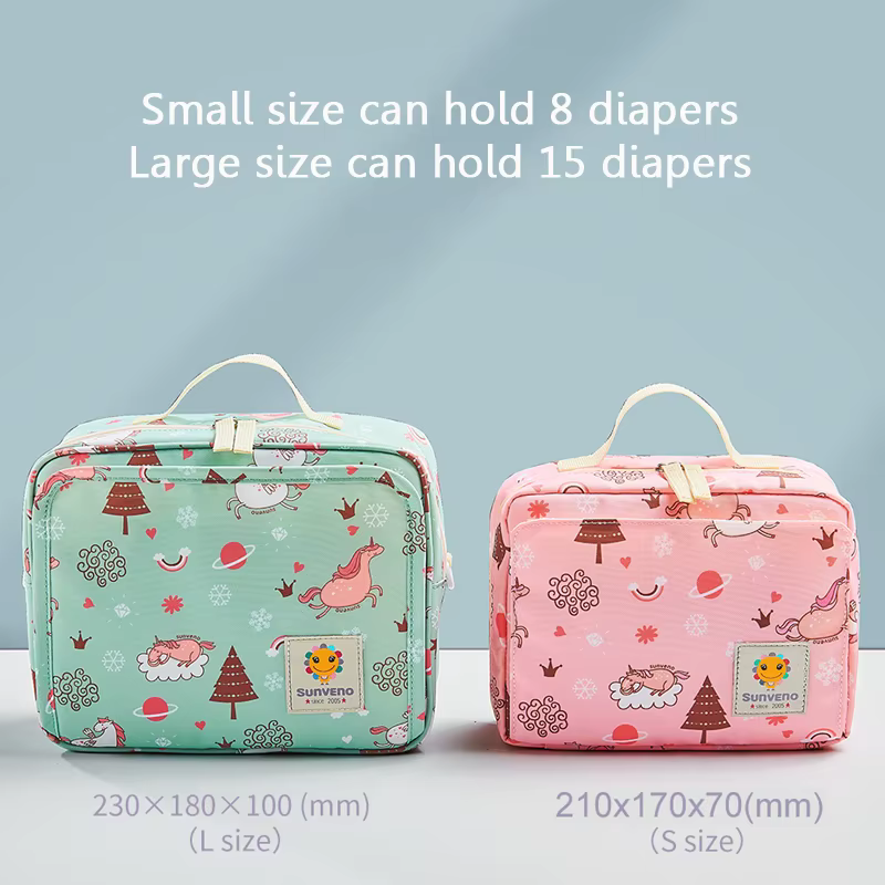 Sunveno Bolsa de pañales reutilizable - Diseño moderno para bebé - imagen 4