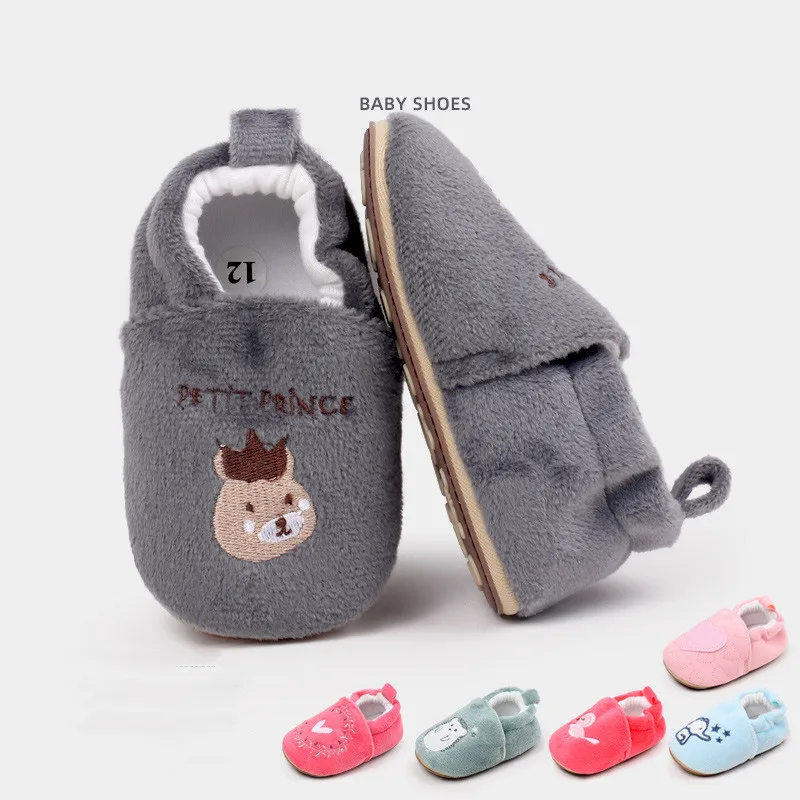 Zapatillas de primeros pasos en algodón con dibujos animados - imagen 2