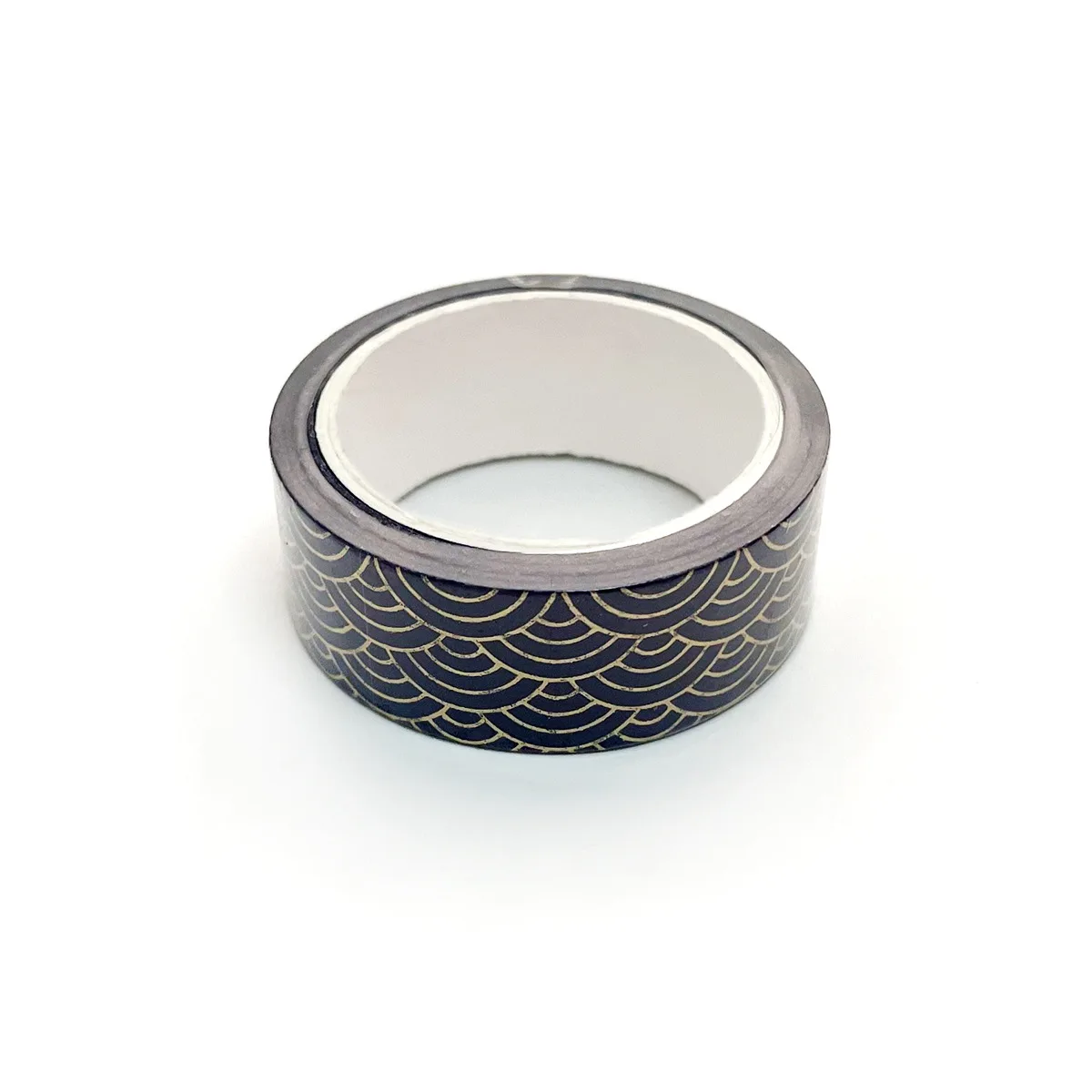 Cinta washi bronce geométrica para manualidades infantiles - imagen 2