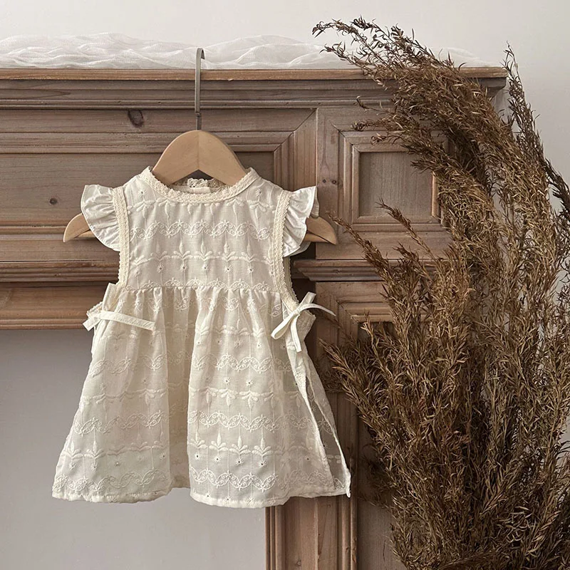 Camiseta interior de verano MILANCEL para niña con flores dulces - imagen 4