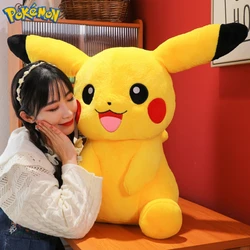 Peluche Pikachu de bolsillo Pokémon, muñeco suave para niños