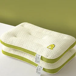 Almohada cervical infantil ergonómica con dibujos animados
