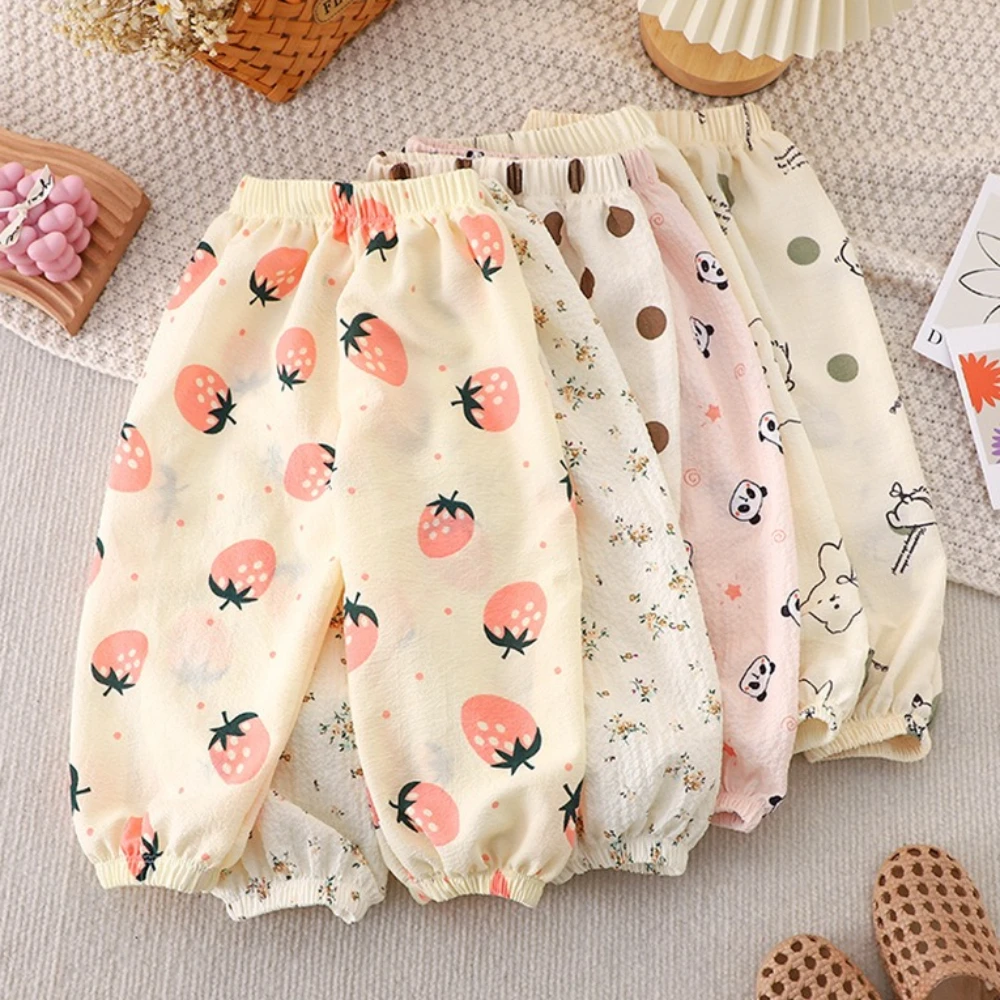 Pantalones antimosquitos de verano transpirables delgados para niños - imagen 4