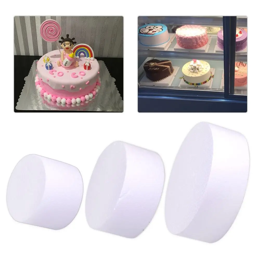 Molde redondo de poliestireno para modelar pasteles de boda - imagen 4