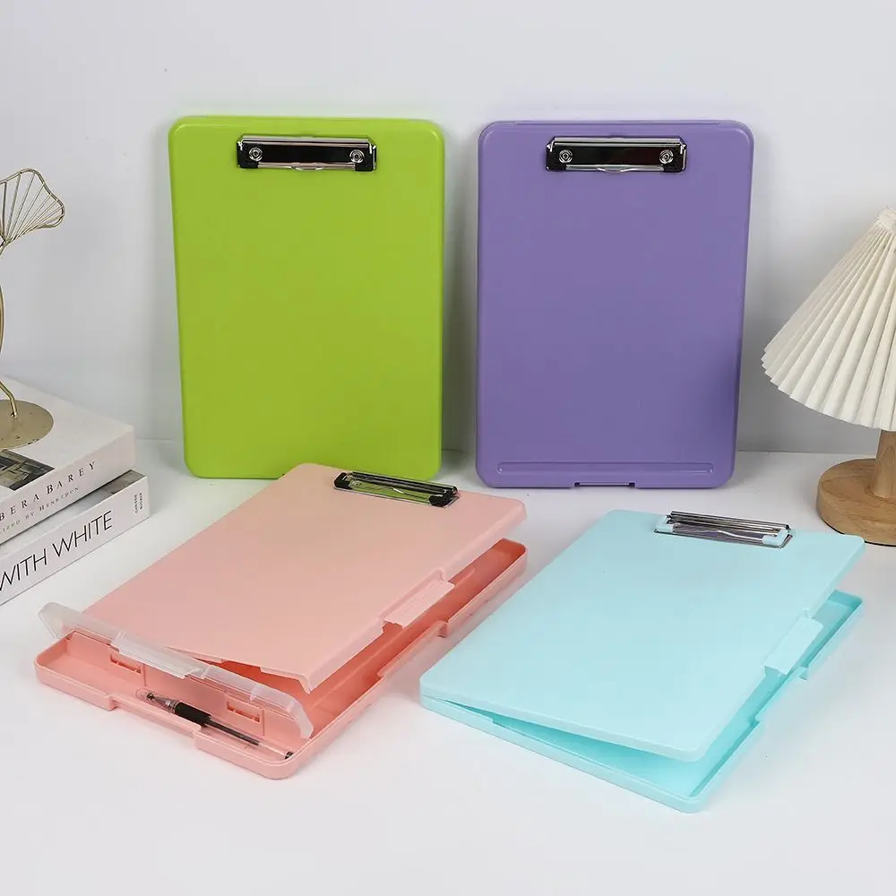 Carpeta A4 multifuncional con ranura para bolígrafo y escritura - imagen 4