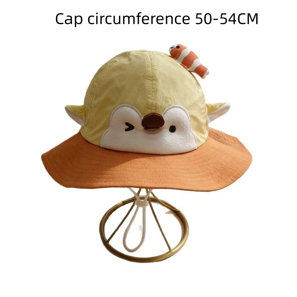 Sombrero de pescador infantil de verano con visera ancha