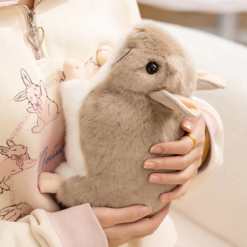 Peluche de chinchilla suave y realista para regalo infantil - imagen 5