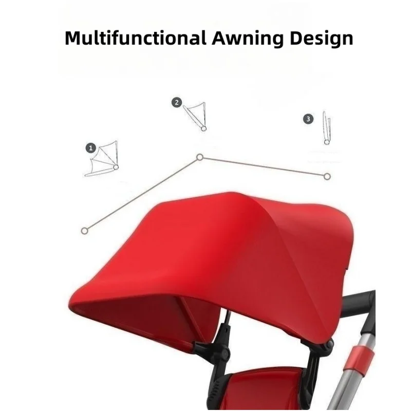 Triciclo evolutivo ligero con respaldo para niños de 1 a 5 años - imagen 3