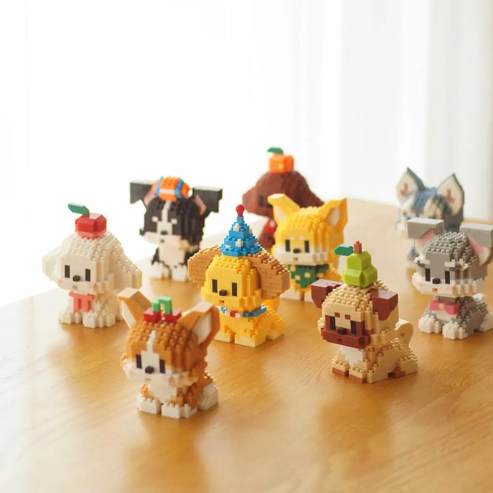 Bloques de construcción perros con micropiezas, juguete infantil - imagen 4