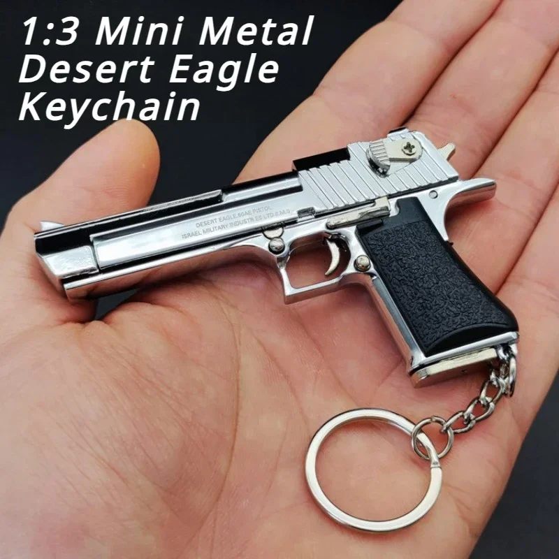 Pistola de juguete de metal a escala 1:3 - llavero de coleccion PUBG