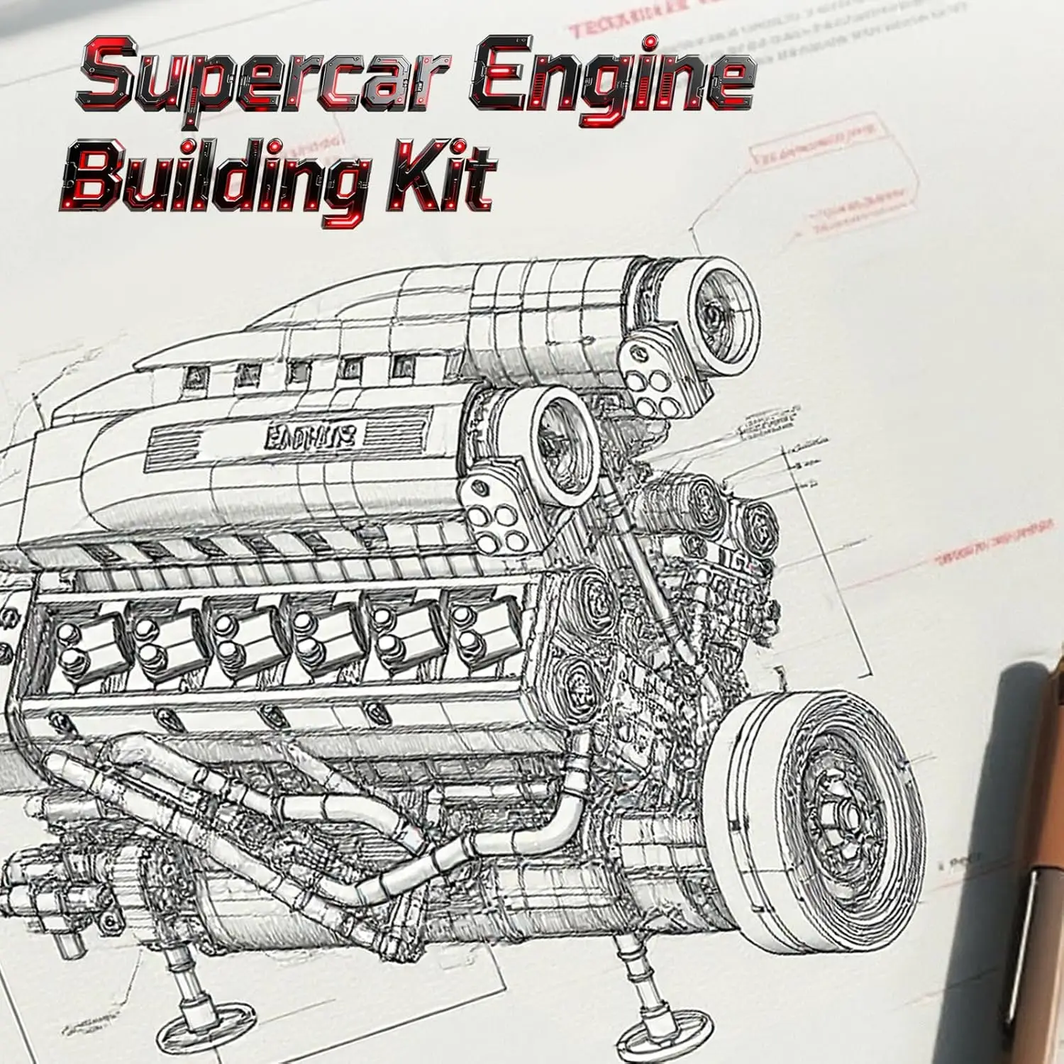 Kit motor científico para construir – Juguete educativo niños - imagen 5