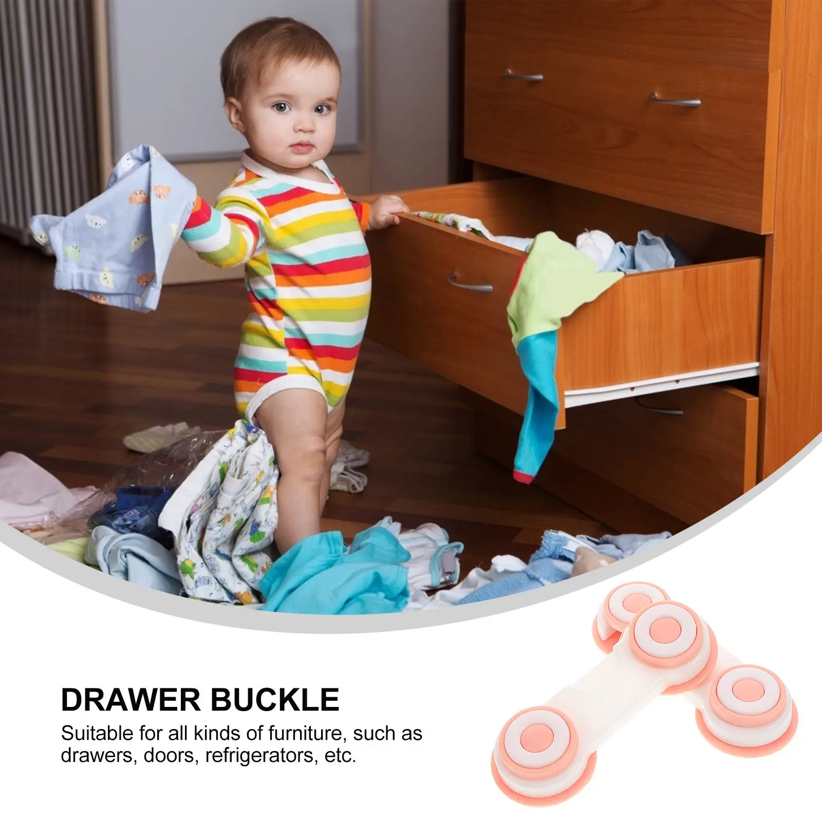 Kit de protección infantil para dedos en cajones y puertas - imagen 3