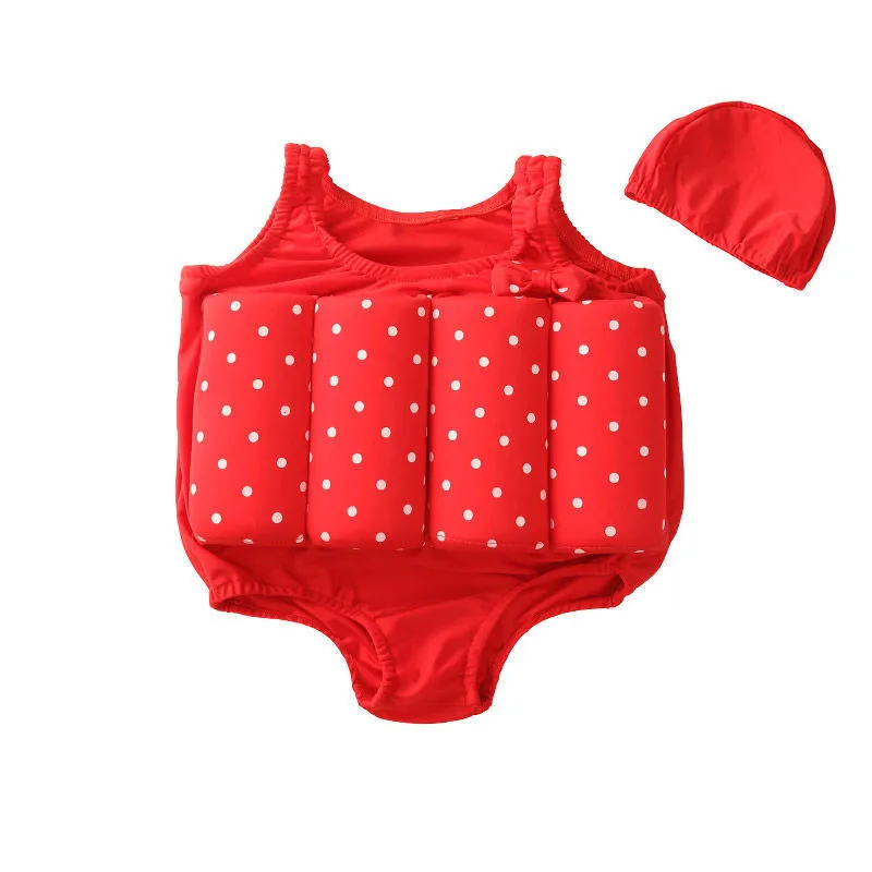Conjunto de traje flotante y gorro