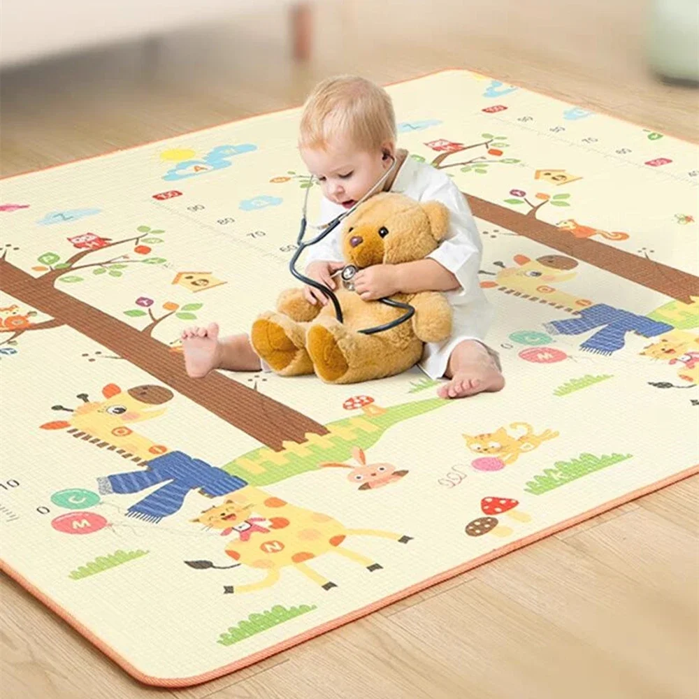 Alfombra de juego gruesa educativa no tóxica para bebés - imagen 5