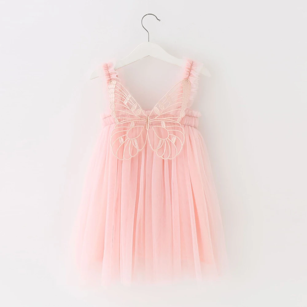 Vestido tutú para niña con alas y falda de baile