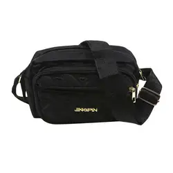 Bolso cruzado acolchado ligero con múltiples compartimentos vintage