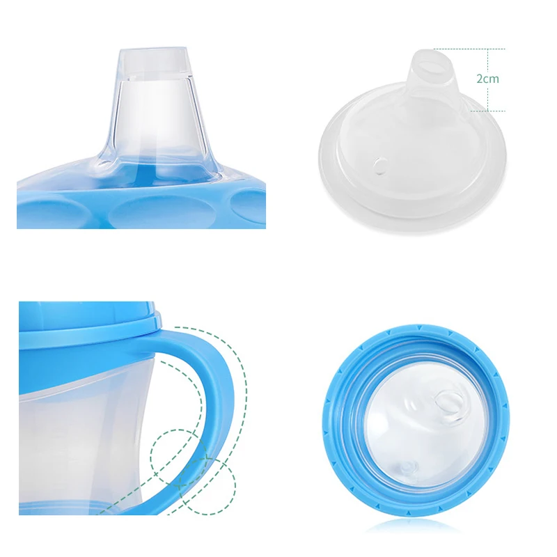 Botella deportiva de agua para niños con asa y sin fugas - imagen 4