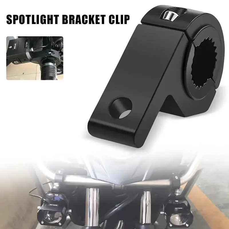 Soporte faro motocicleta con abrazadera para LED - imagen 3