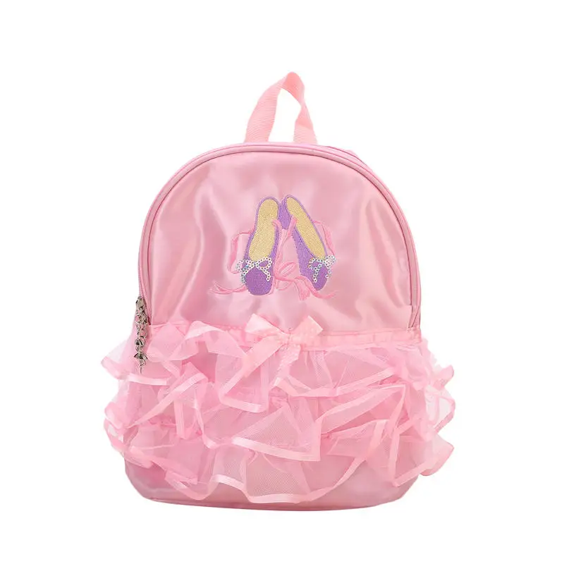 Detalle de la mochila de danza