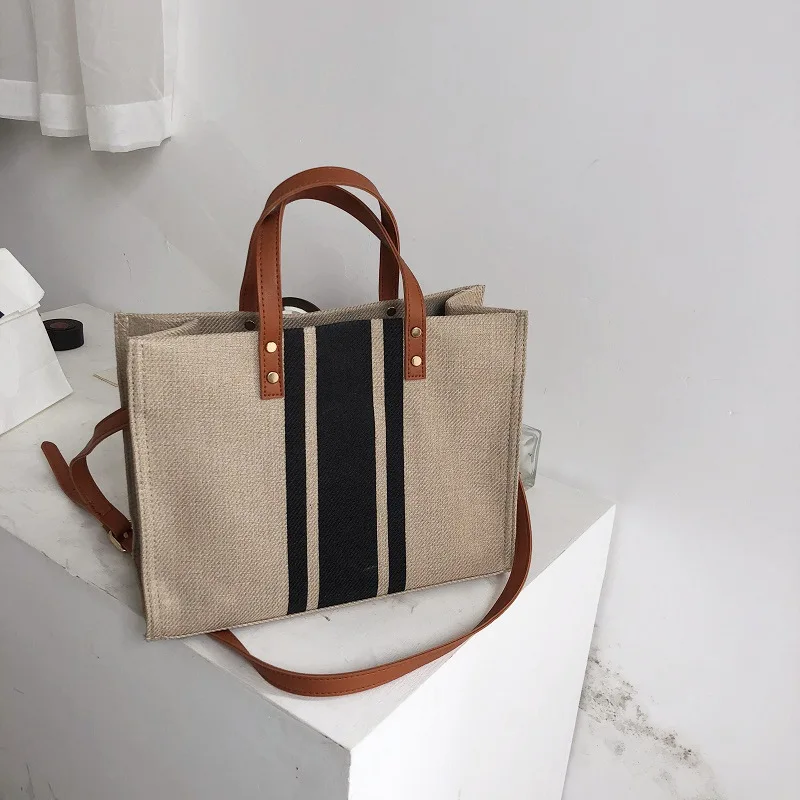 Bolsa maternal impermeable de lona – Práctica para el día a día - imagen 3