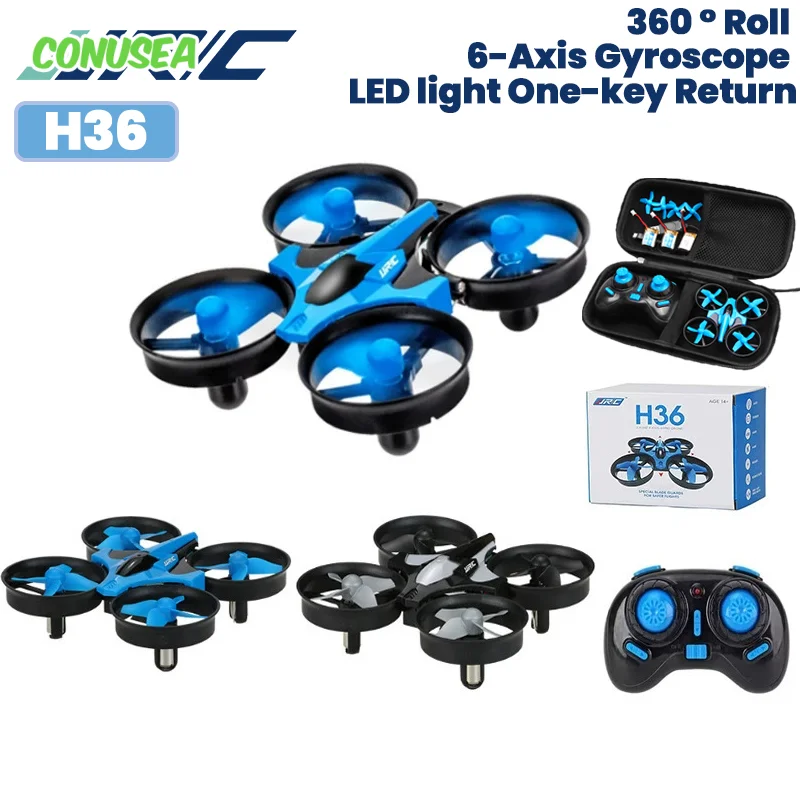 JJRC H36 mini dron con giros 360 y modo sin orientación para niños - imagen 3