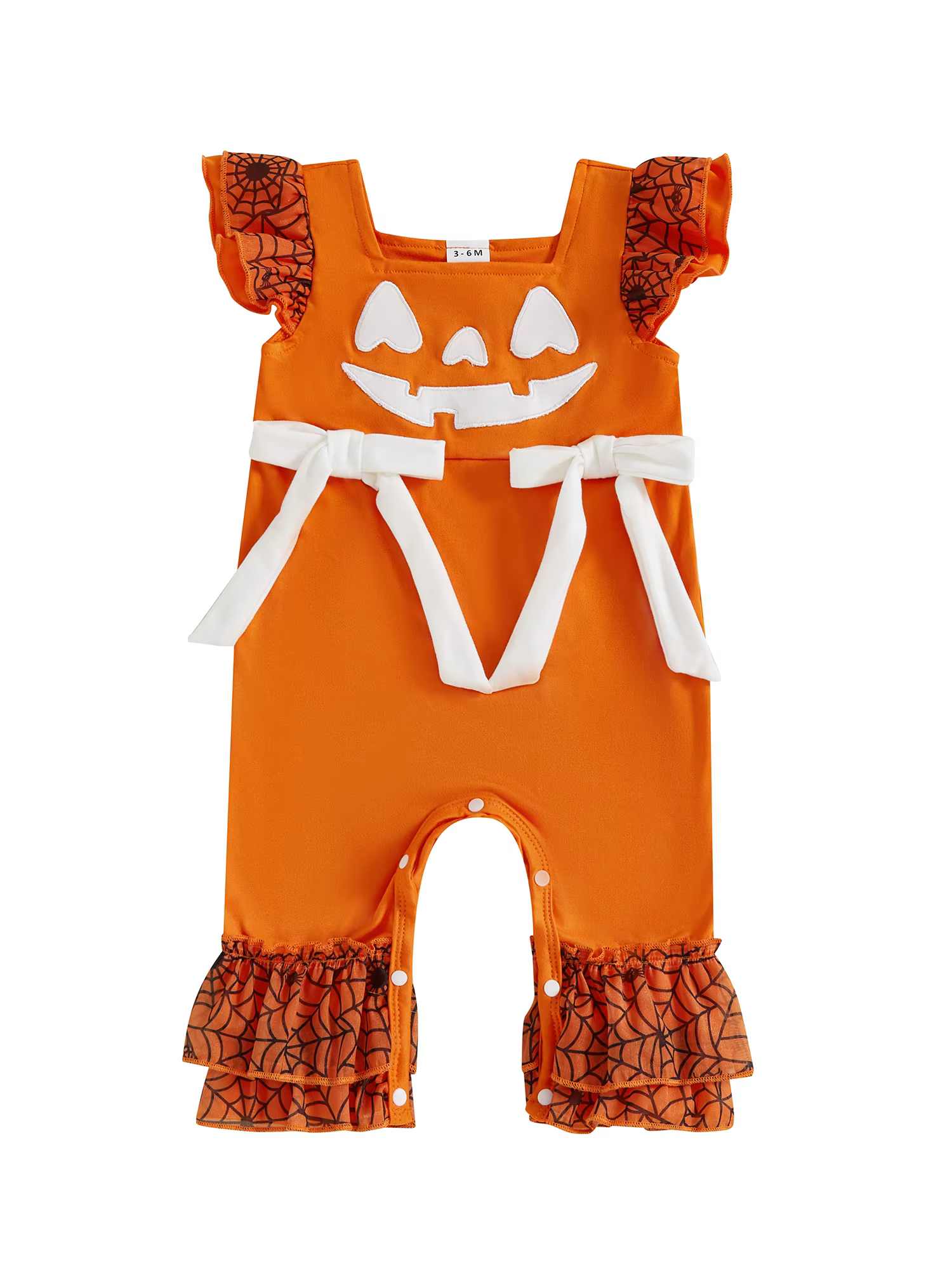 Mono Halloween infantil con bordado de fantasma