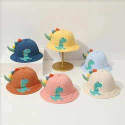Gorro pescador dinosaurio para bebé – protección solar