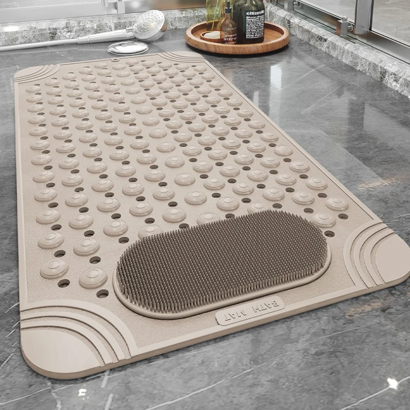 Alfombrilla antideslizante para ducha con ventosas de baño PVC - imagen 4