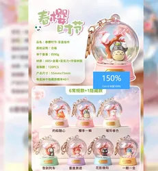 Hayao Miyazaki figura coleccionable flor de cerezo y bola de cristal