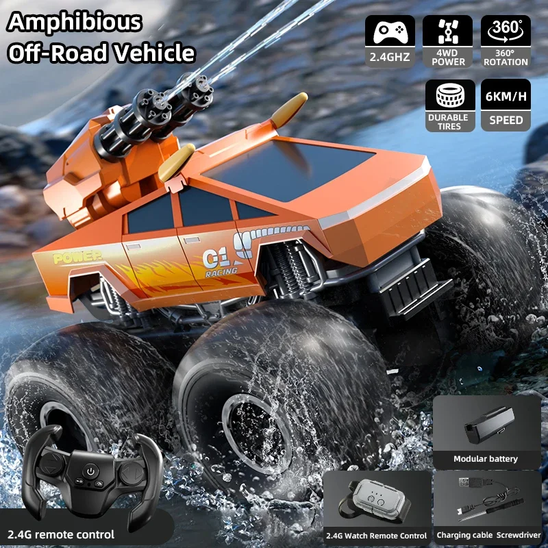 Coche teledirigido anfibio todoterreno para escalada - imagen 5