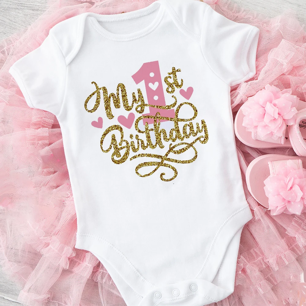Body princess primer añito para bebé niña – Algodón suave