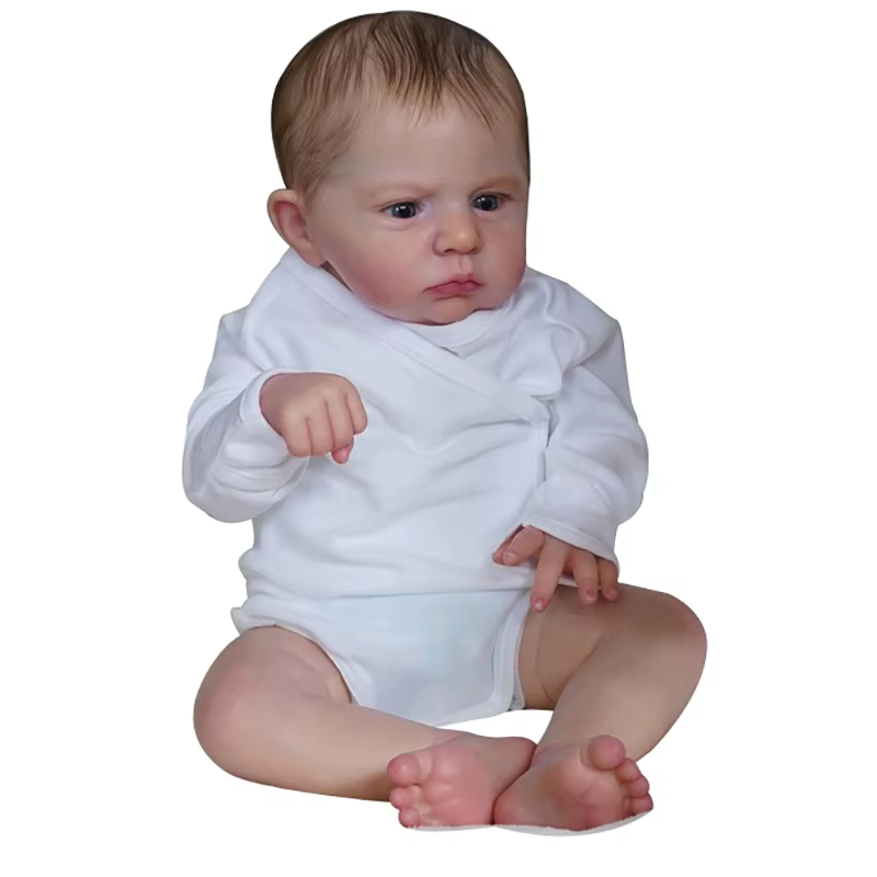 Muñeca reborn realista 24 pulgadas para niño – Piel 3D suave - imagen 2