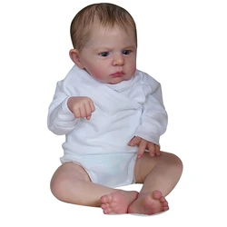 Muñeca reborn realista 24 pulgadas para niño – Piel 3D suave