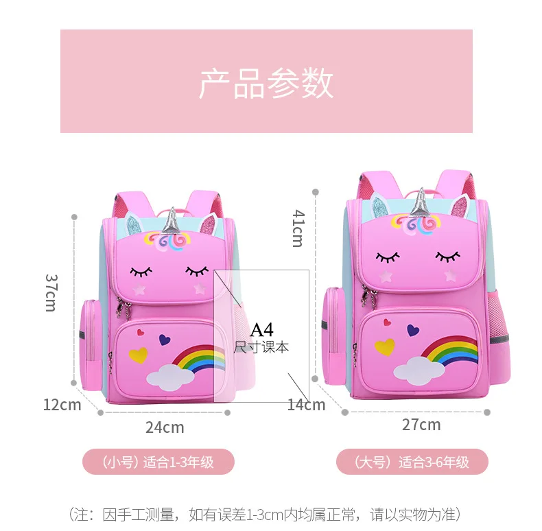 Detalle de diseño de unicornio con ojos de arcoíris