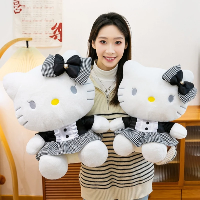 Peluche Hello Kitty pata de gallo suave para niños, kawaii - imagen 2