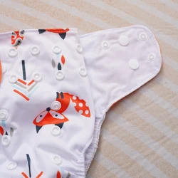 Kangobaby Pañales de tela gamuza lavables para bebé