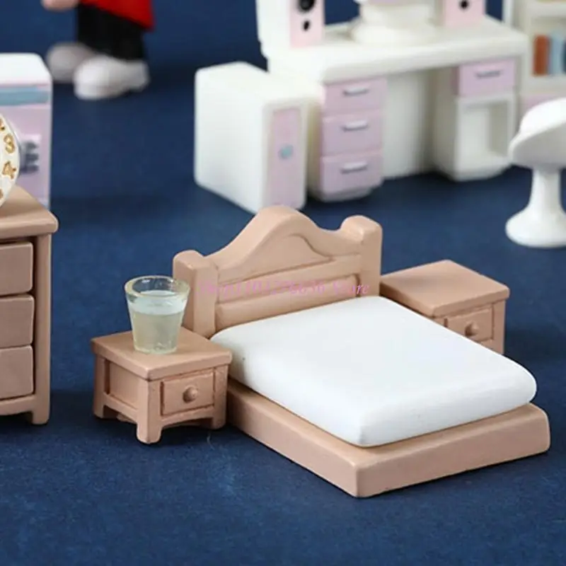 Escena decorativa con mobiliario completo