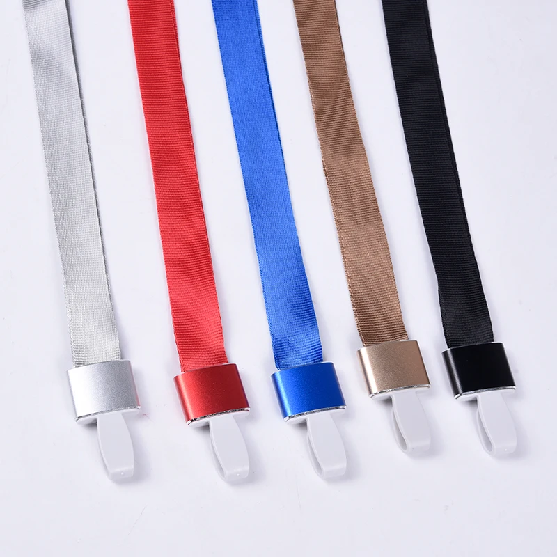 Porta tarjetas metálico con cordón para identificación y acceso - imagen 5