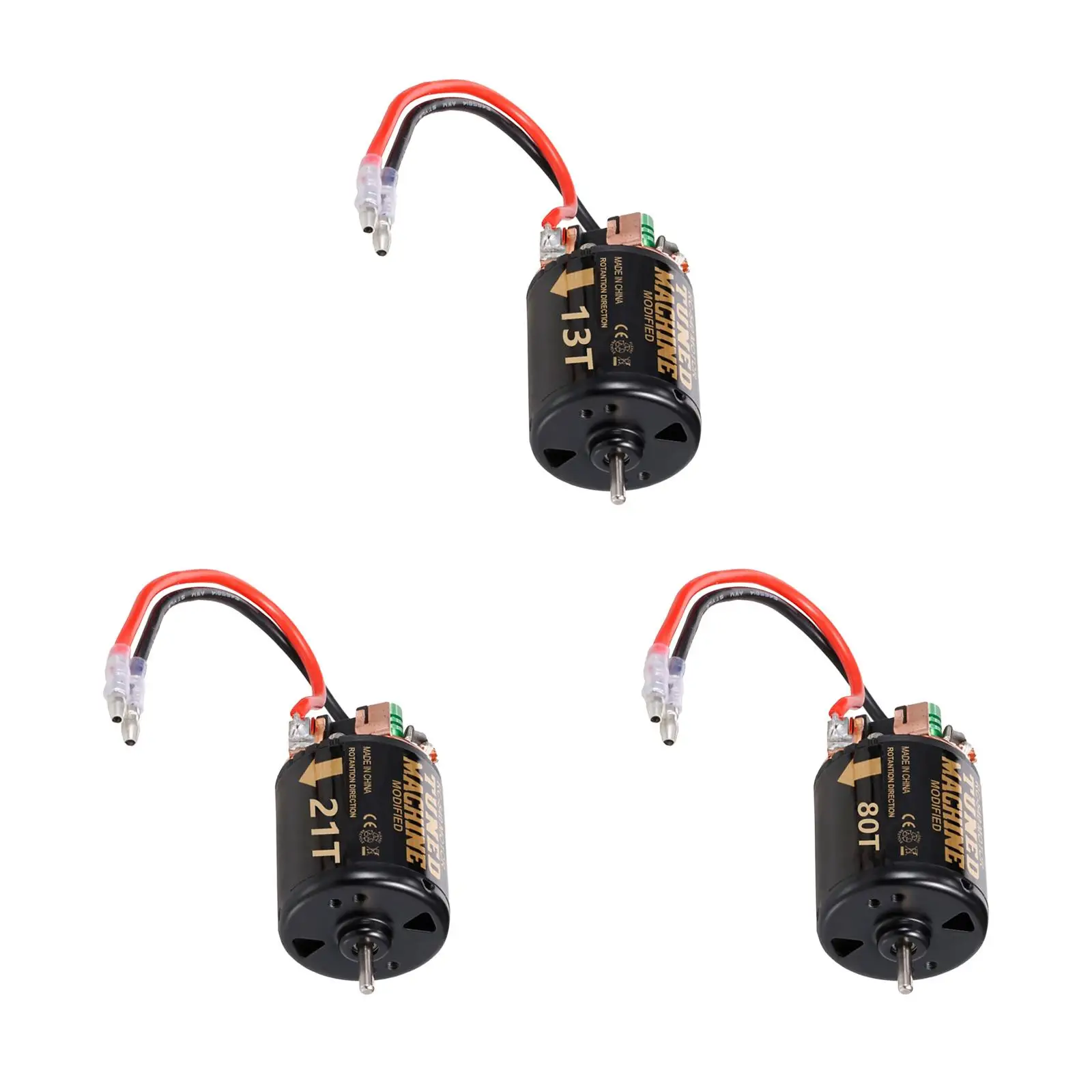 Motor RC con escobillas impermeable para coche crawler buggy camión - imagen 5
