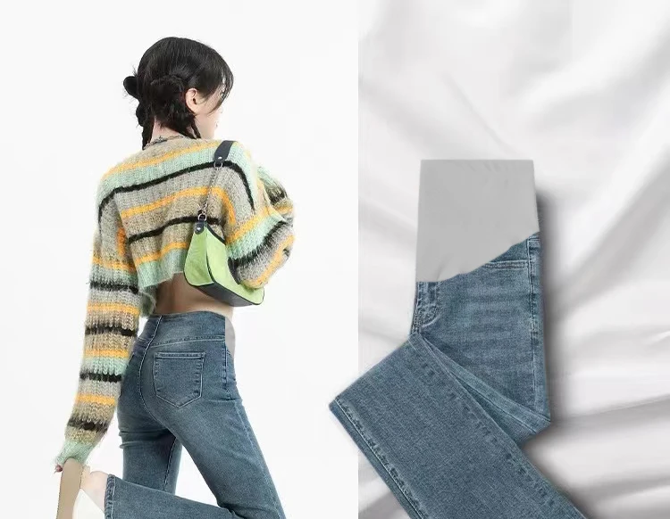 Modelo usando los jeans