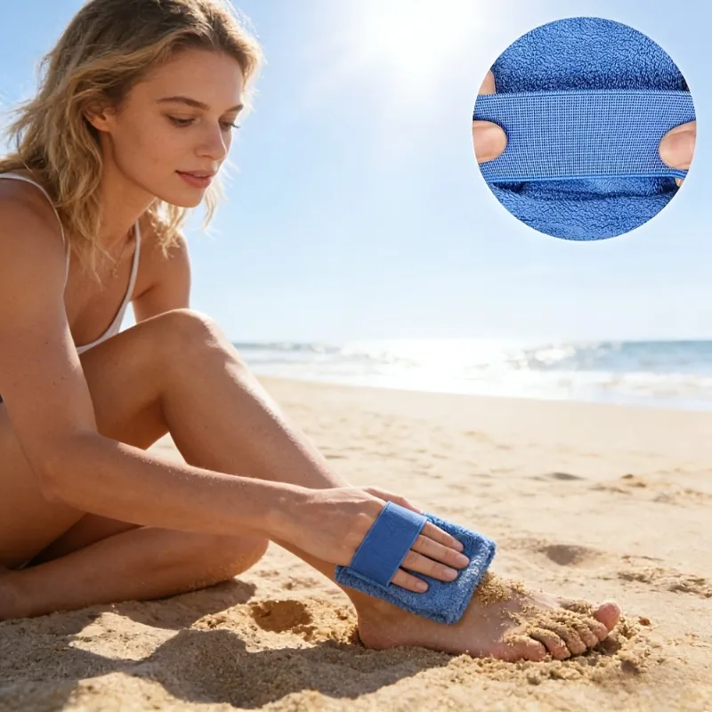 Guantes antisarena ligeros lavables para playa, secado rápido - imagen 2