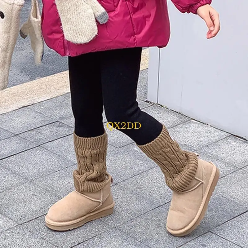 QX2D Pantalones cortos bebé niña de vestir otoño-invierno casual - imagen 4