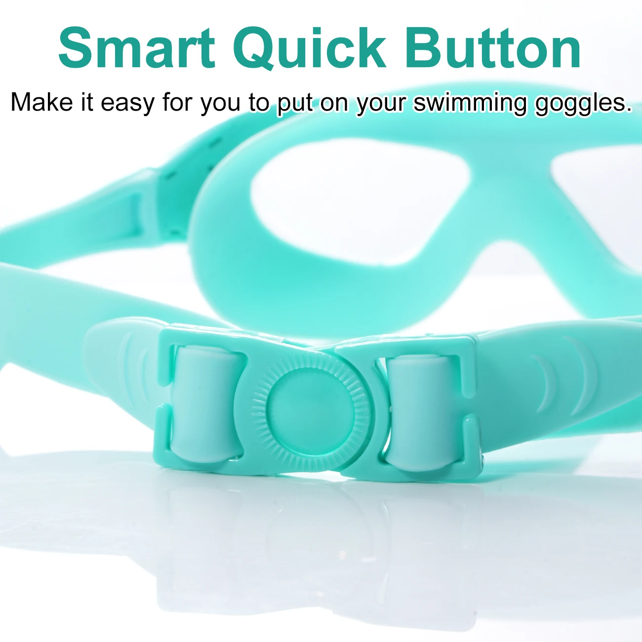 Gafas de natación panorámicas antiniebla UV estancas sin fugas - imagen 2