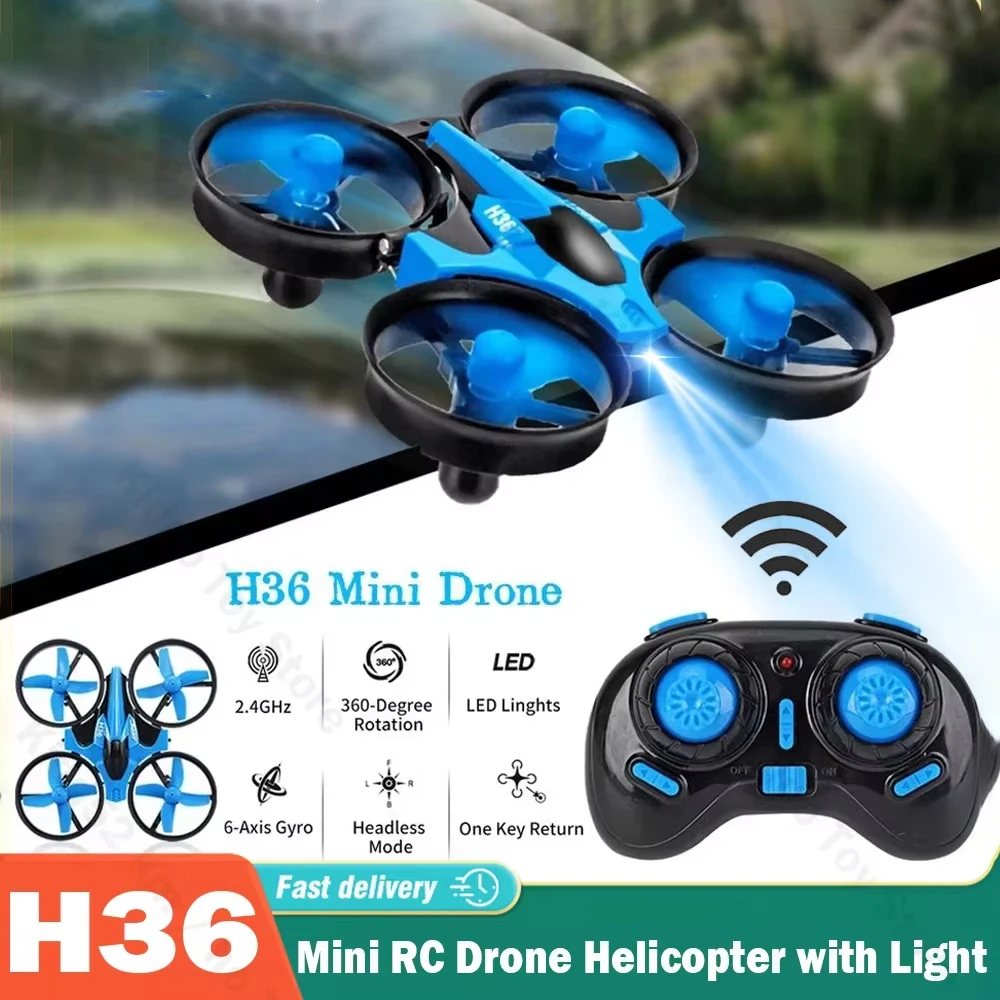 JJRC H36 dron RC mini helicóptero plegable con retorno de una tecla - imagen 3