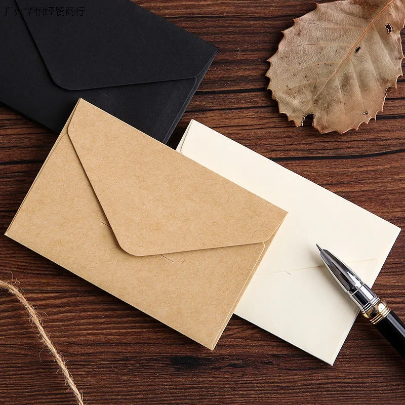 Sobres de papel kraft vintage para invitaciones infantiles - imagen 2