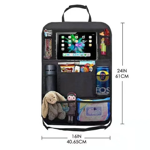 Organizador para el asiento trasero del coche con bolsa protectora - imagen 4