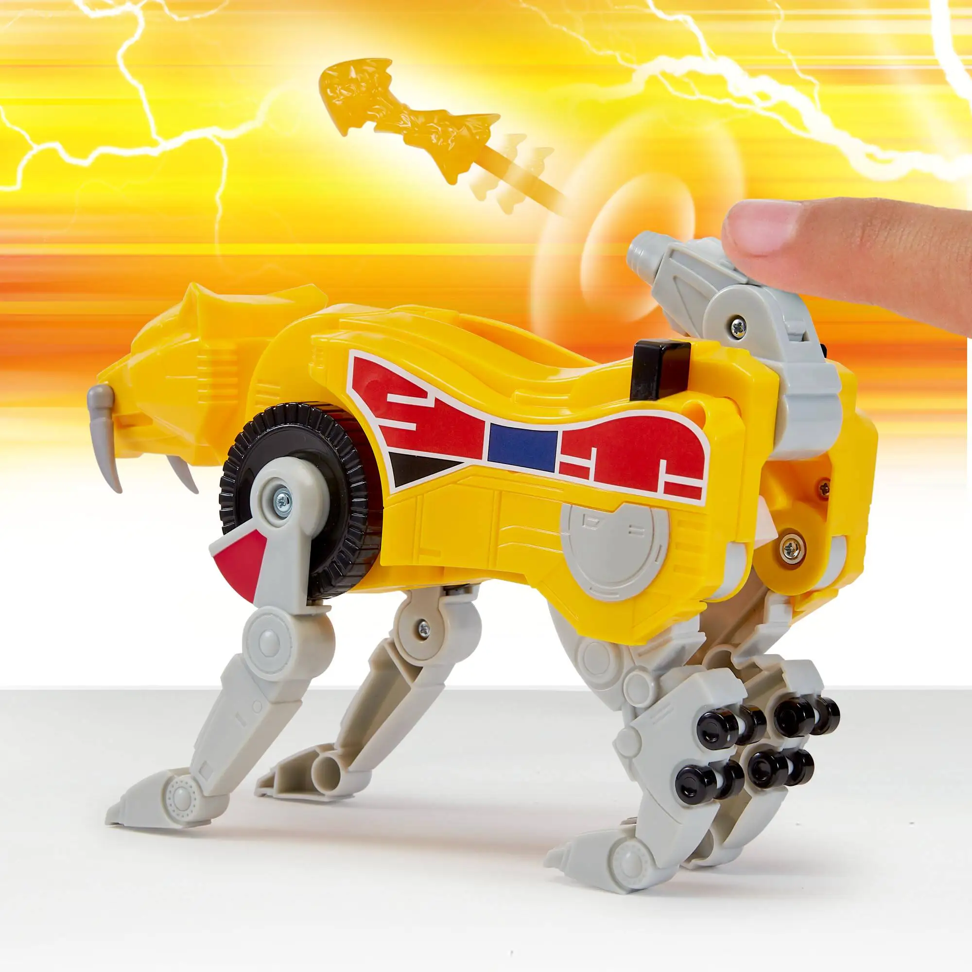 Megazord y diseño a escala de colección
