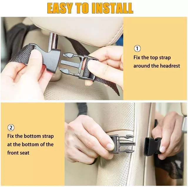 Organizador para el asiento trasero del coche con bolsa protectora - imagen 5