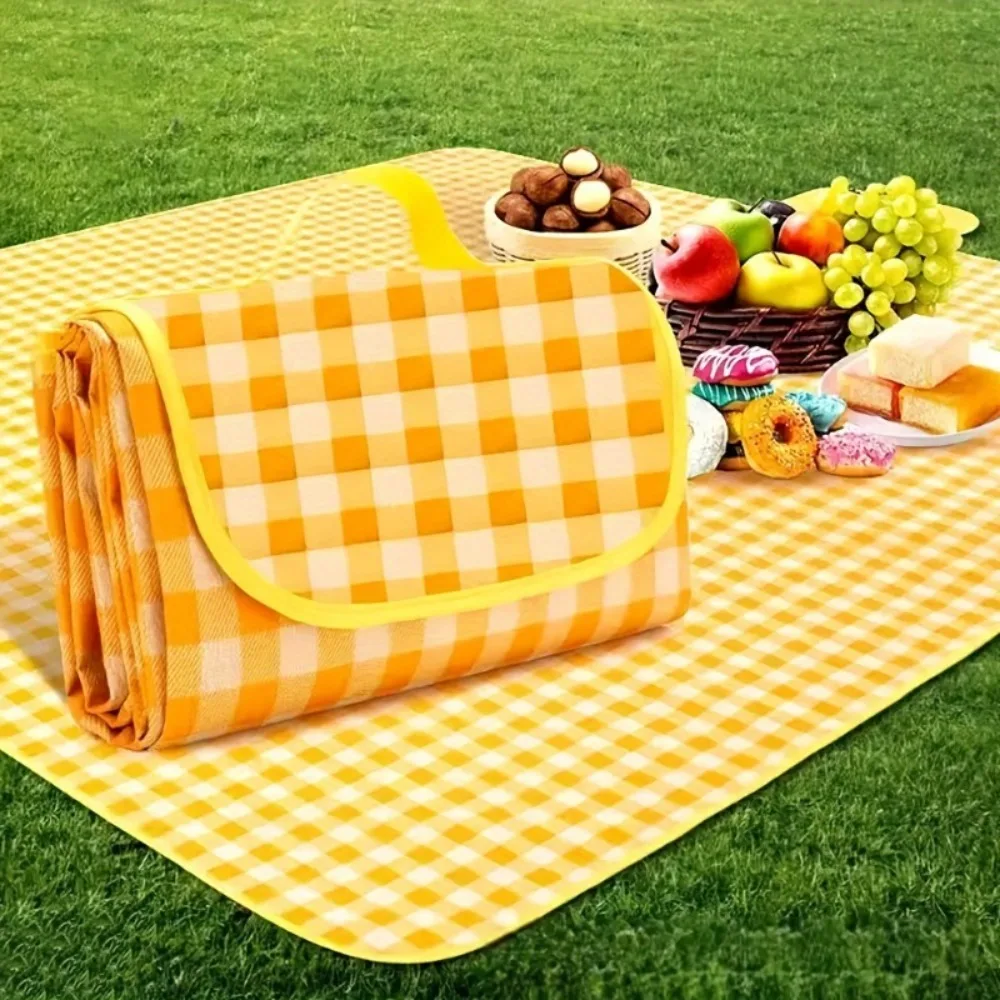 Manta de picnic plegable con asa, secado rápido para playa exterior - imagen 2