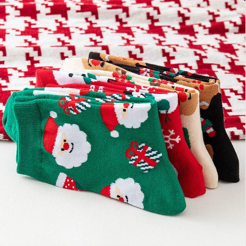 Estampados navideños de calcetines KISDAW
